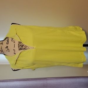 Slazenger Golf Yellow Tank Polo